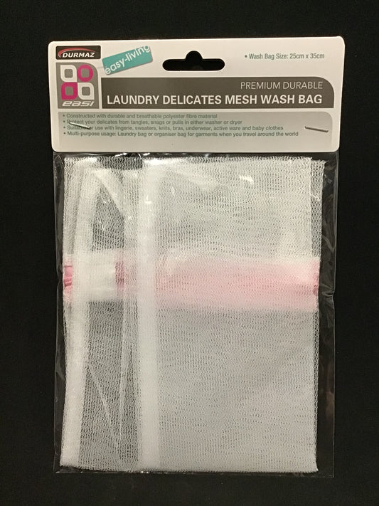 Laundry Delicates Mesh Wash Bag - 25cm x 35cm