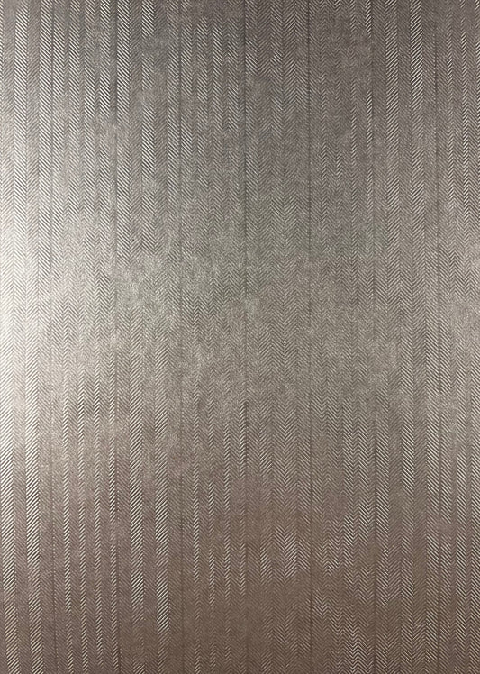 Specialty Paper 3x Handmade A4 Herringbone Design - Silver