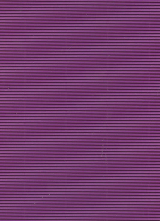 Corrugated A4 Card - Purple - 6 pack