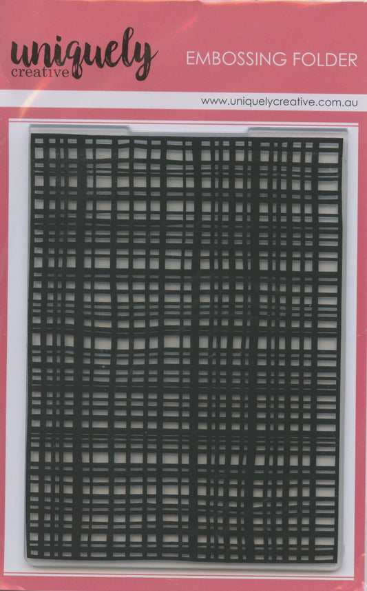 Embossing Folder - Meshwork - One Folder