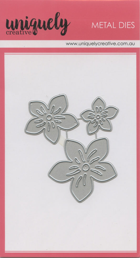 Metal Dies - Rainforest Layered Flowers 3 pk