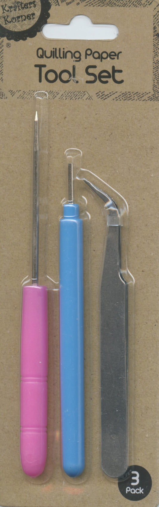 Quilling Paper Tool Set - 3 pk