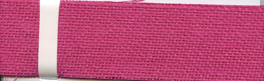 Woven Paper Ribbon - 60mm x 2m - Hot Pink
