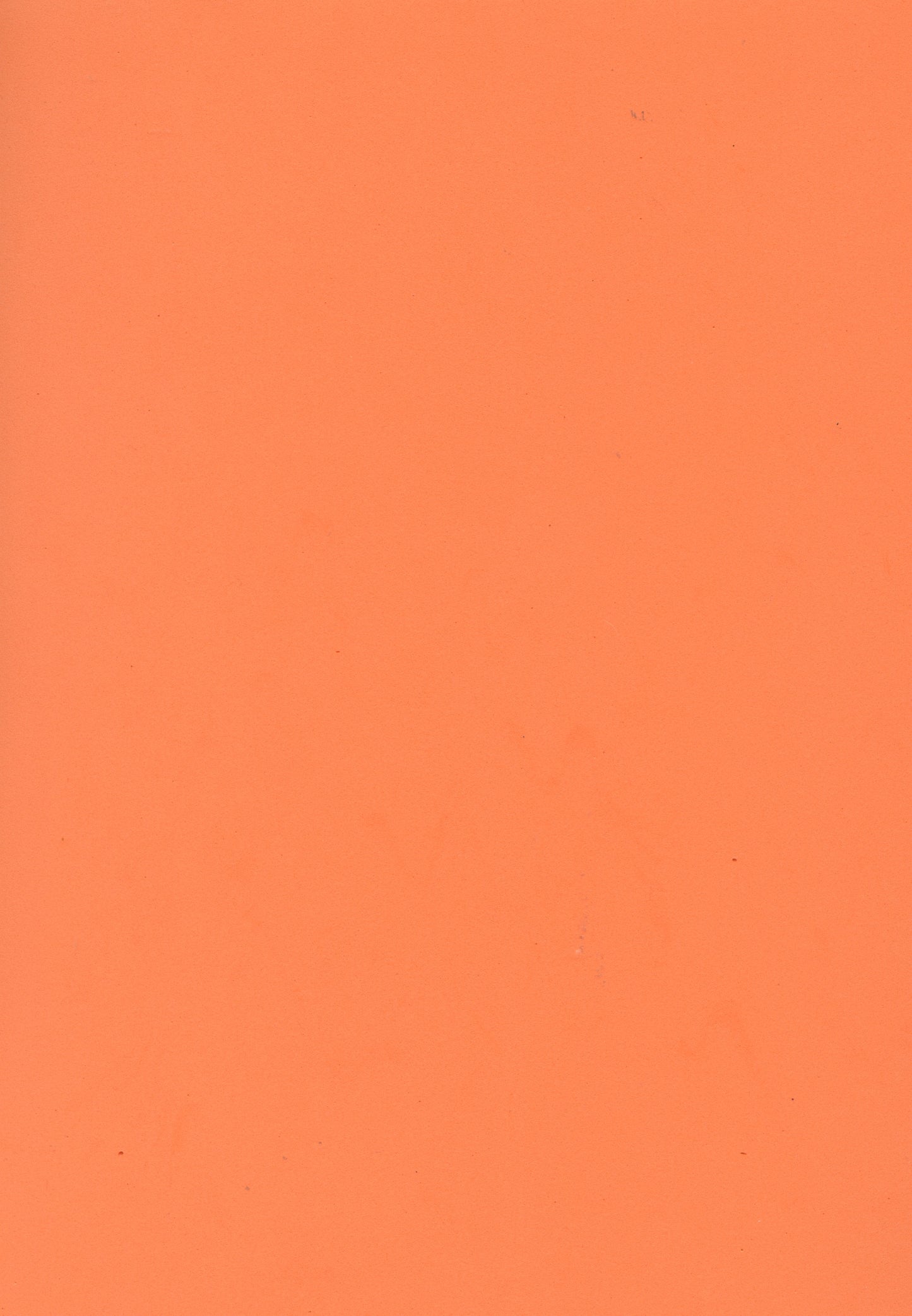 Craft Foam x 2 Sheets - Orange - Size Approx 30cm x 23cm - Thickness 2mm