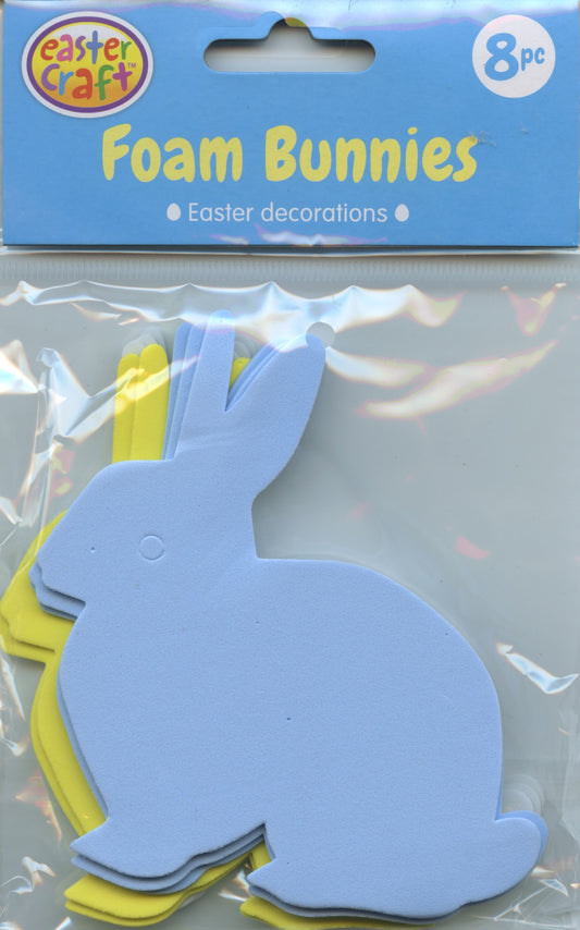 Foam Bunnies - 8 pk