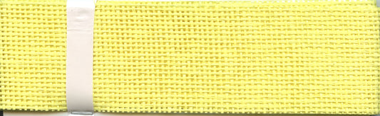 Woven Paper Ribbon - 60mm x 2m - Yellow