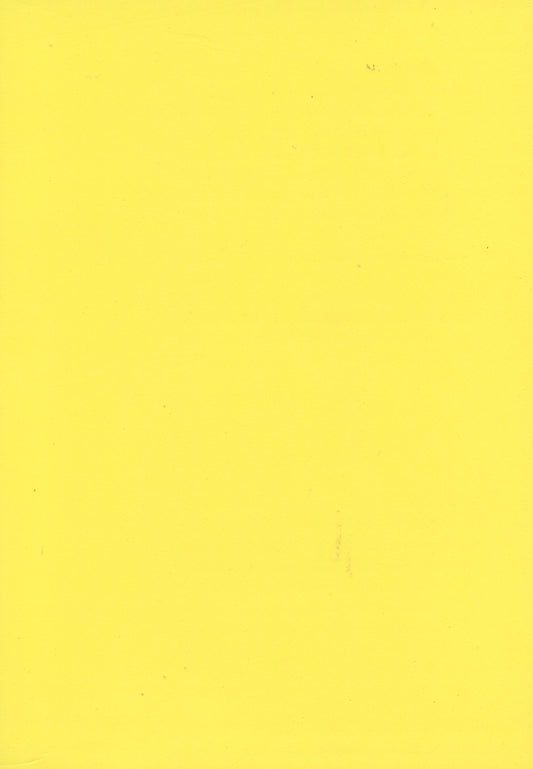 Craft Foam Yellow - Size Approx 29cm x 21cm - Thickness 3mm