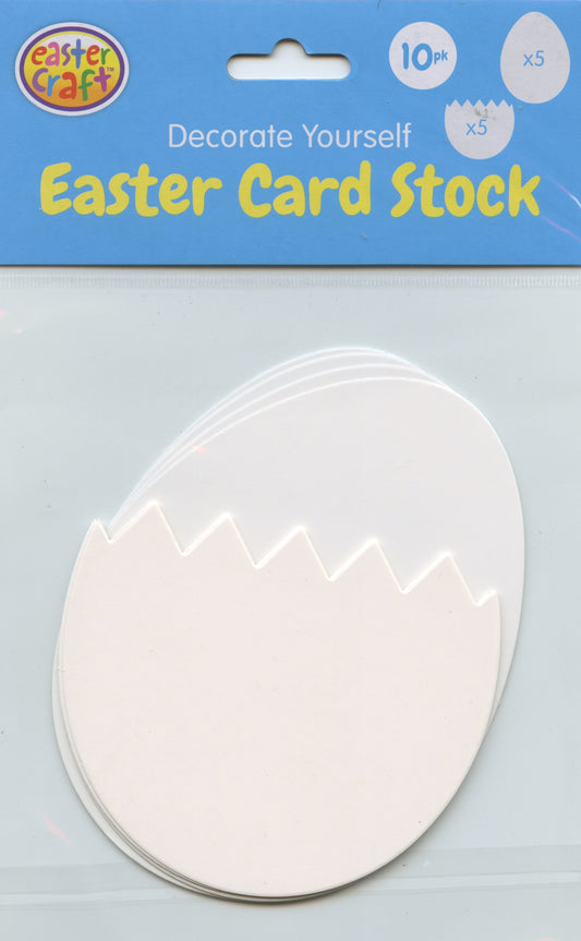 Easter Card Stock - Eggs/Cracked Eggs - 10 pk