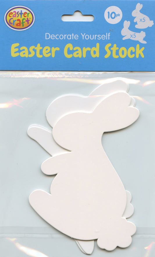 Easter Card Stock - Rabbits - 10 pk