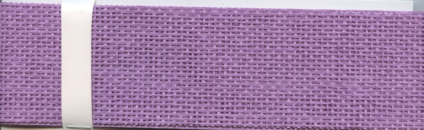 Woven Paper Ribbon - 60mm x 2m - Mauve