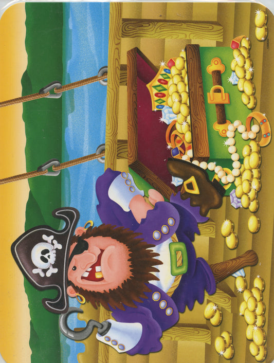 Time to Party - Table Mats - Pirate Theme - 6 pcs