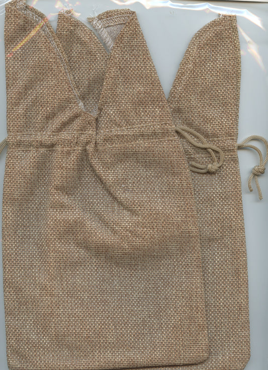 Easter Bags - Hessian with Bunny Ears - 2pk