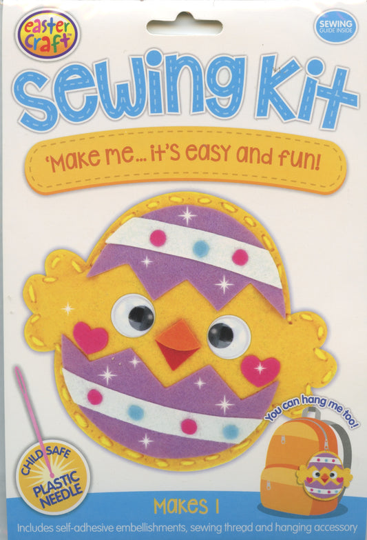 Sewing Kit - Chick - Plastic needle included