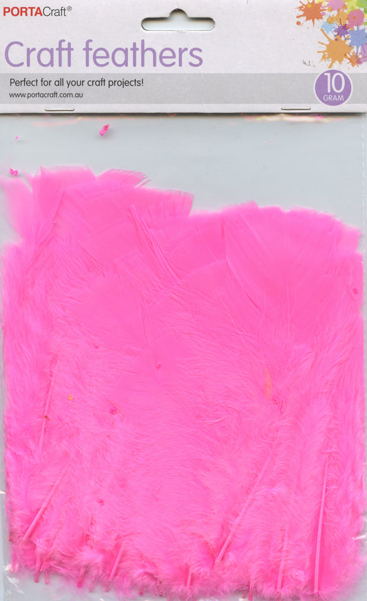 Porta Craft - Craft Feathers - Pink 10g