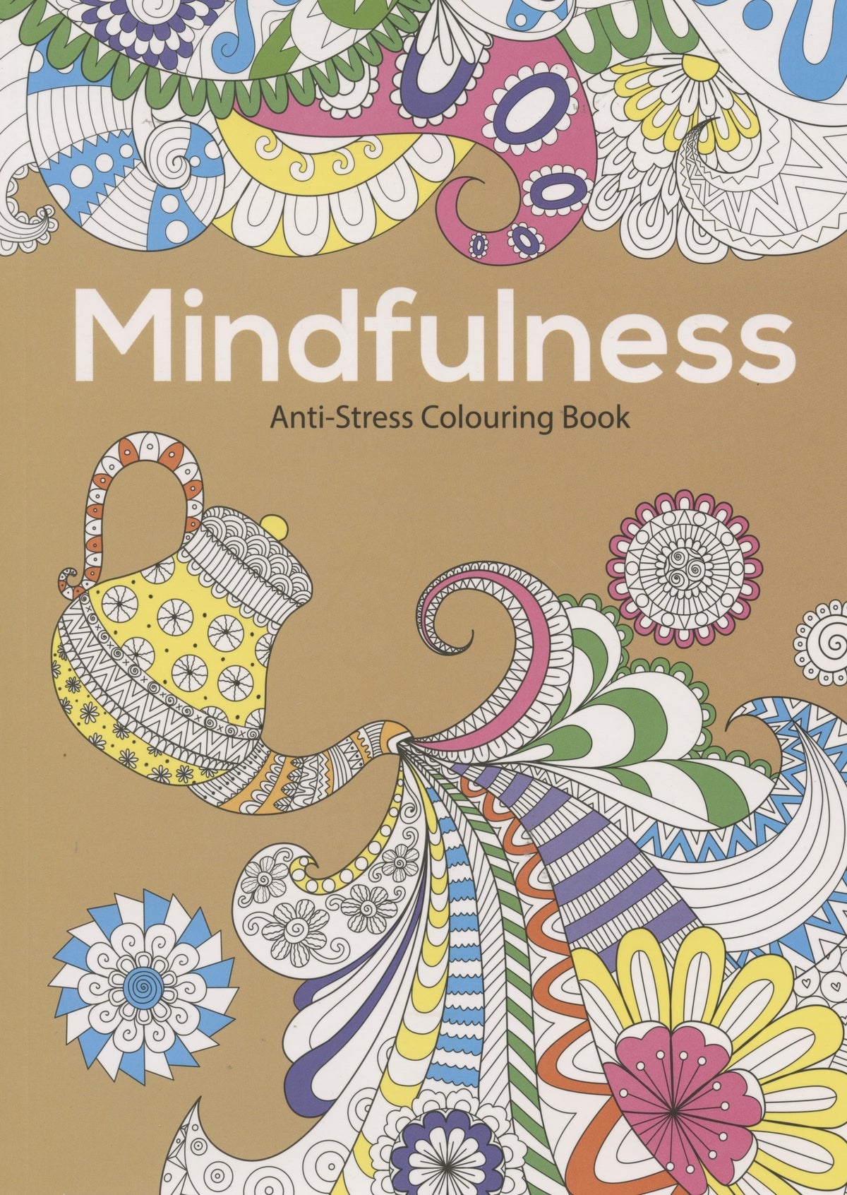 Mindfulness Colouring Book -Anti Stress  Designs - 24 Pages