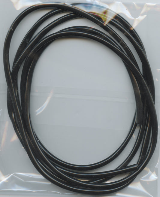 Plastic Tubing - Black - 6mm - 2m
