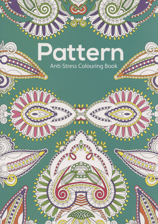 Pattern Colouring Book -Anti Stress Designs - 24 Pages