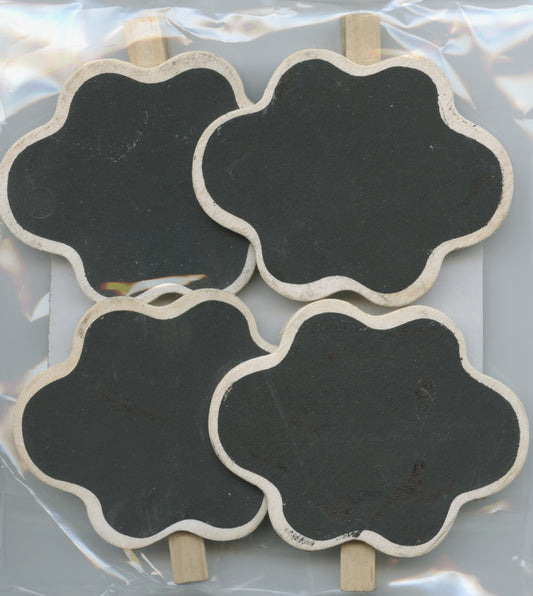 Chalkboard Peg - Cloud Shape - 7cm - 4 pk