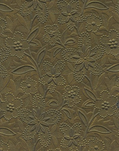 Specialty Paper 1 x Handmade A4 Embossed Gold Spring Flower