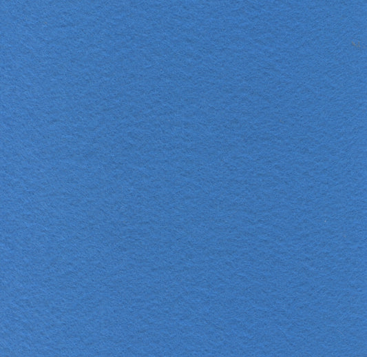 Soft Felt - Square 3 pieces - Cyan Blue - 15cm x 15cm