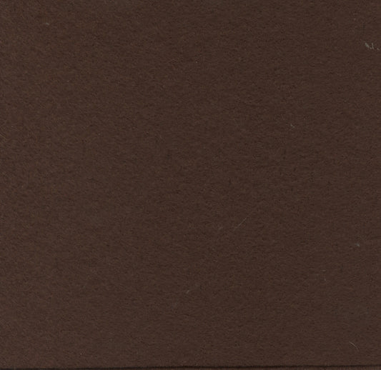 Soft Felt - Square 3 pieces - Chocolate Brown - 15cm x 15 cm