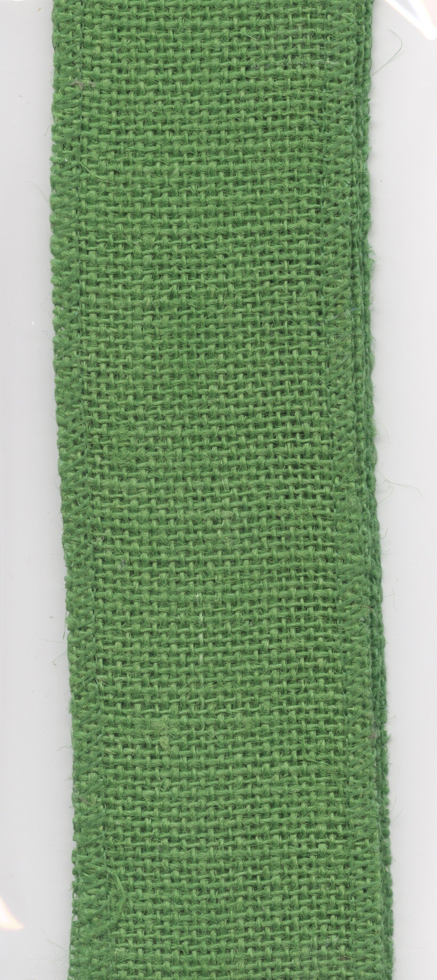 Jute Ribbon - Green - 6.5cm x 1.8m