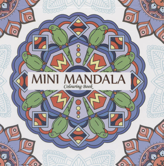 Mini Mandala Colouring Book #1- 40 pages