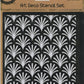 Art Deco Stencil Set - Set #2 - 5 sheets - 15x15cm
