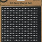Art Deco Stencil Set - Set #1 - 5 sheets - 15x15cm