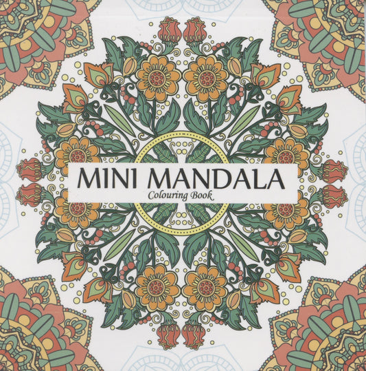 Mini Mandala Colouring Book #2- 40 pages