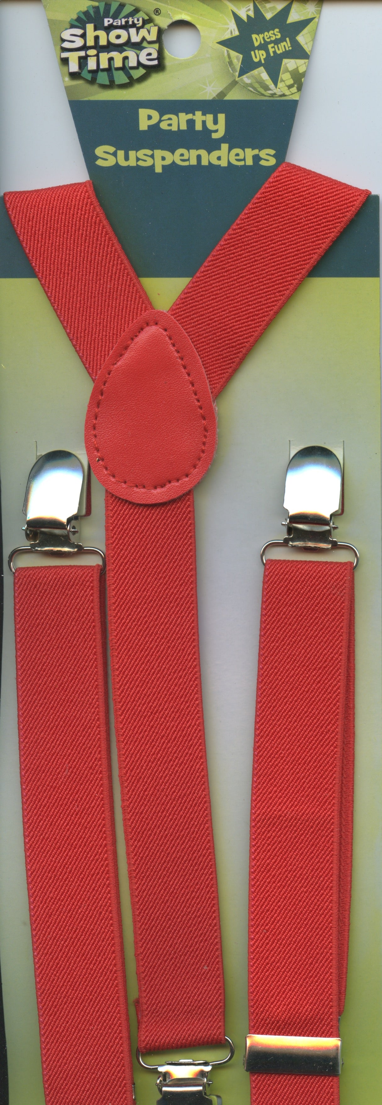 Party Suspenders  - Red