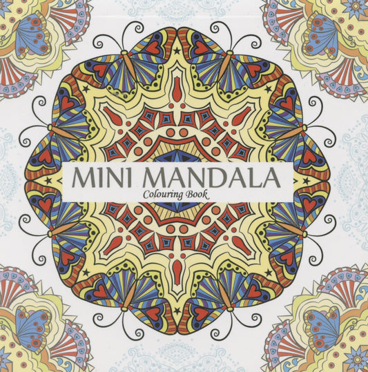 Mini Mandala Colouring Book #3- 40 pages