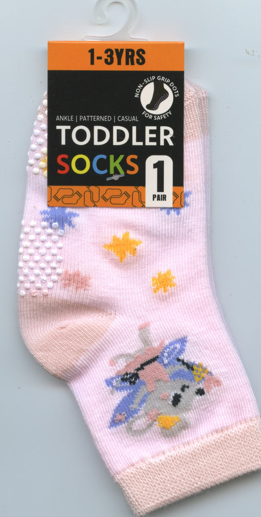 Toddler Socks - 1-3 Yrs - Mouse fairy - 1 pair