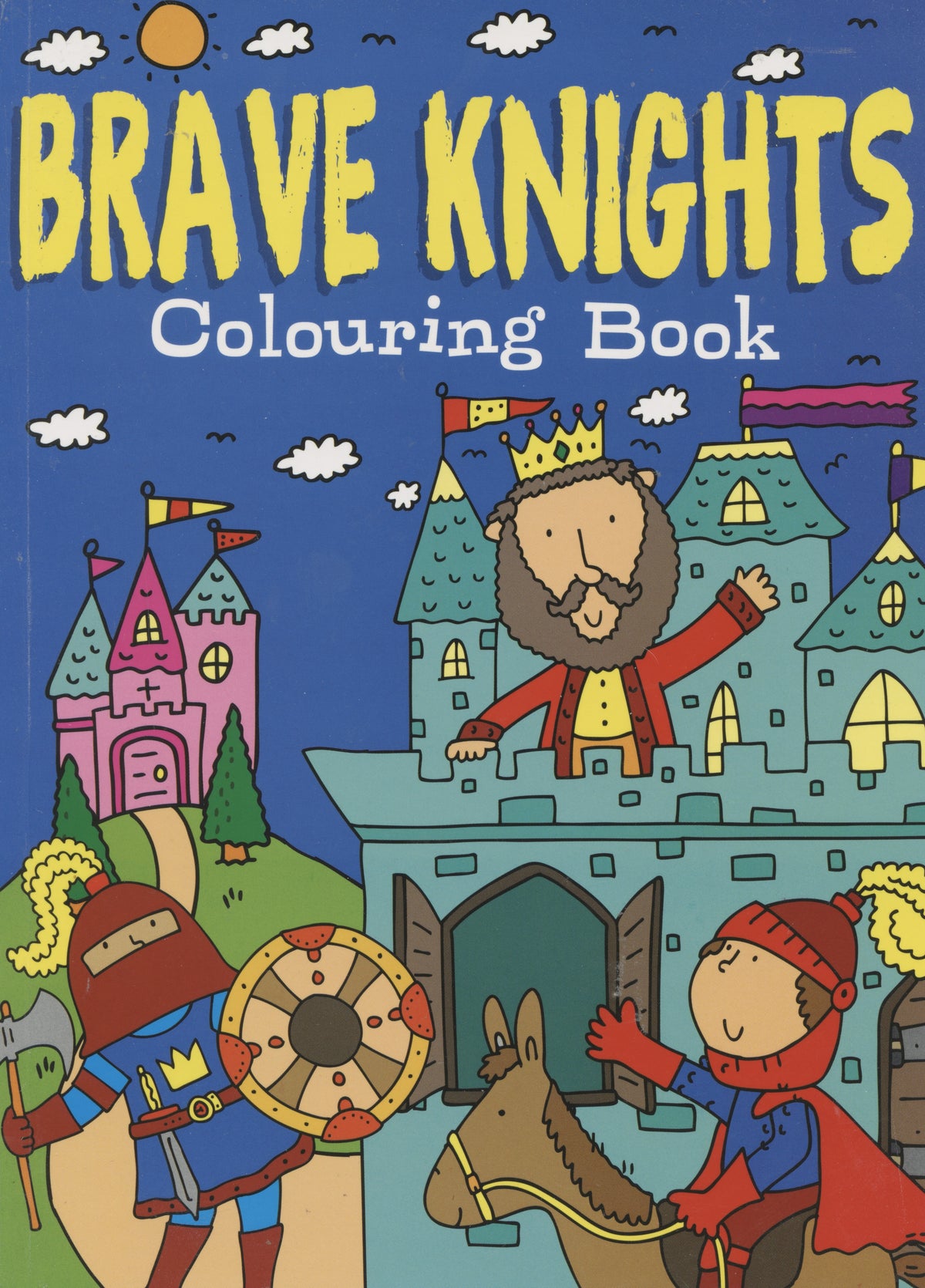 Brave Knights Colouring Book - 28 pages