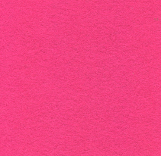 Felt - Square 3 pieces - Flamingo Pink - 15cm x 15cm