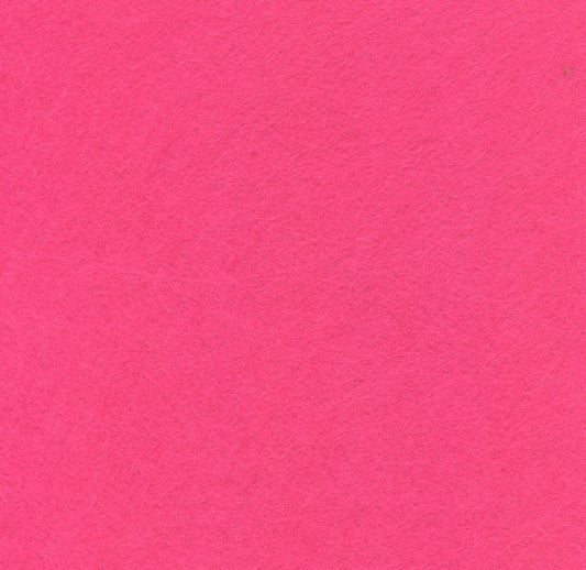 Felt - Square 3 pieces - Hot Pink - 15cm x 15cm