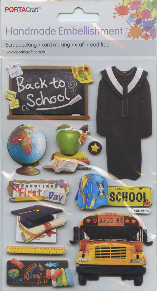 Porta Craft Handmade Embellishment Back to School