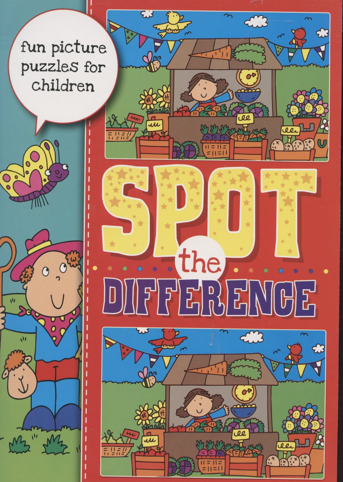 Spot the Difference Activity Book #1- 32 pages