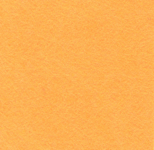 Felt - Square 3 pieces - Pale Orange - 15cm x 15cm