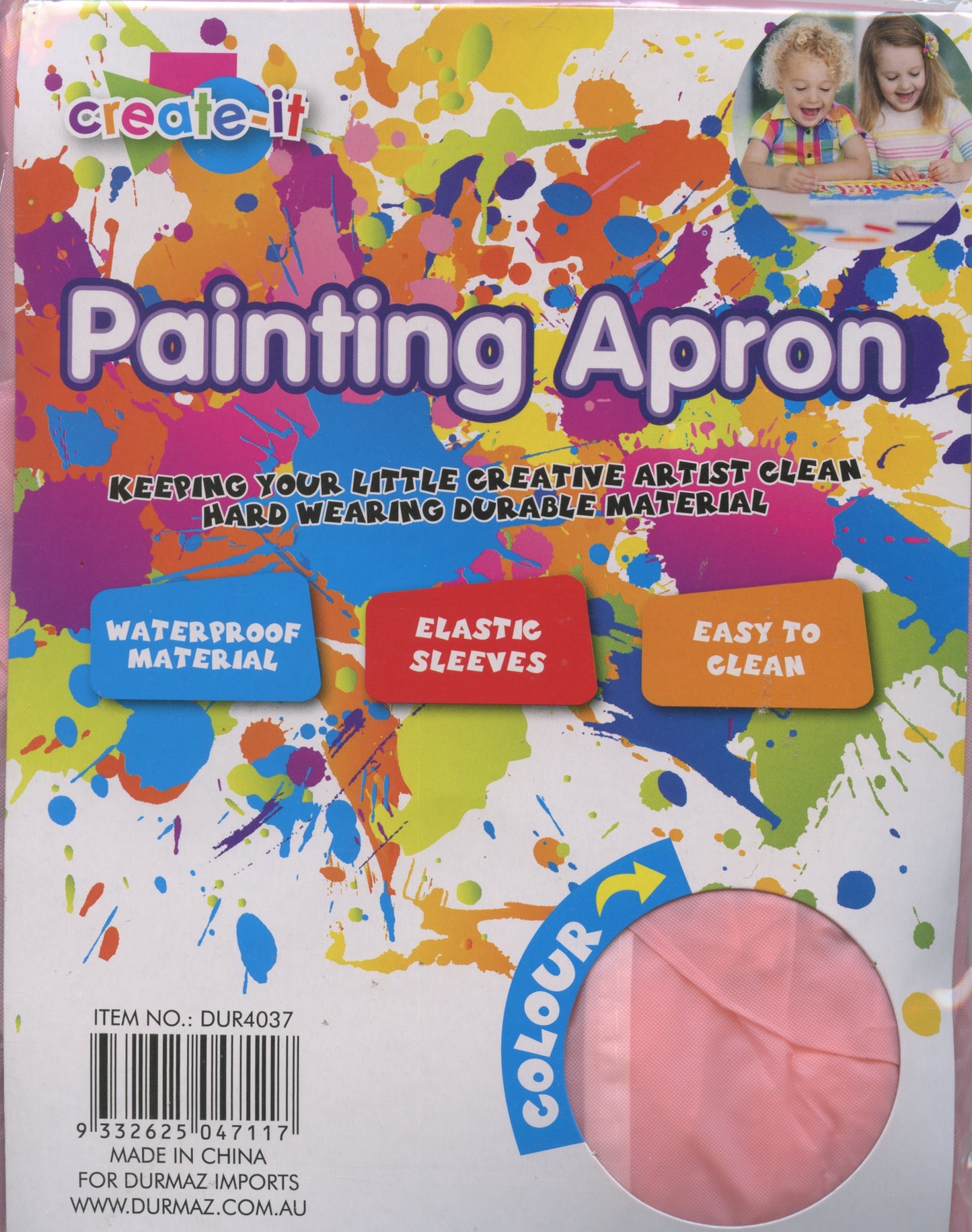 Painting Apron-Pink