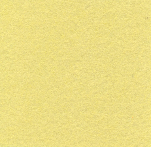 Felt - Square 3 pieces - Lemon - 15cm x 15cm