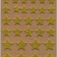 Glitter Foam Star Stickers - Gold and Silver - 2 pks - 66 stars