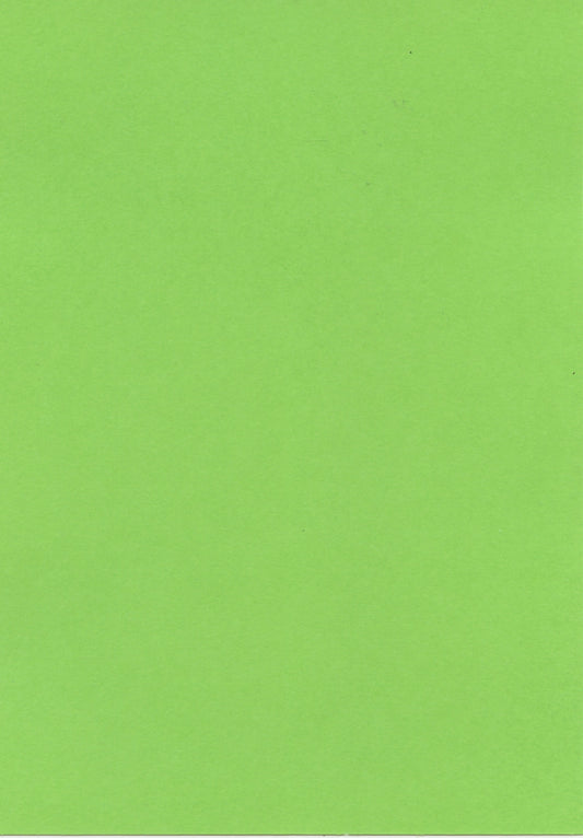 A5 Cardstock - Lime Green - 200gsm - 20 sheets