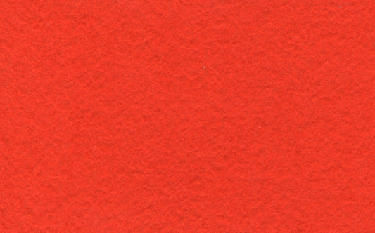 Felt - Rectangle 3 pieces - Bright Orange - 15cm x 10cm