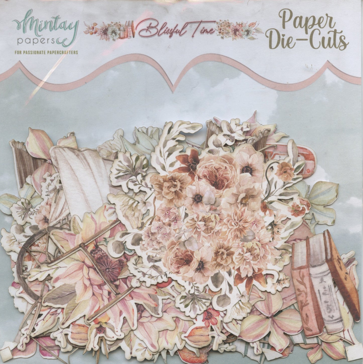 Paper Die-Cuts - Blissful Time -  56 pcs