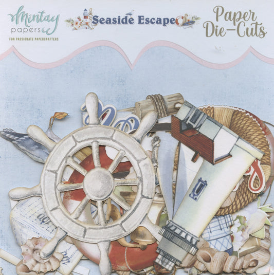 Paper Die-Cuts - Seaside Escape -  50 pcs