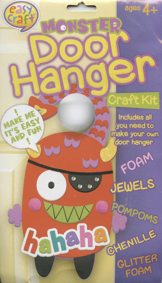 Monster - Foam Door Hanger - Craft Kit - Pirate
