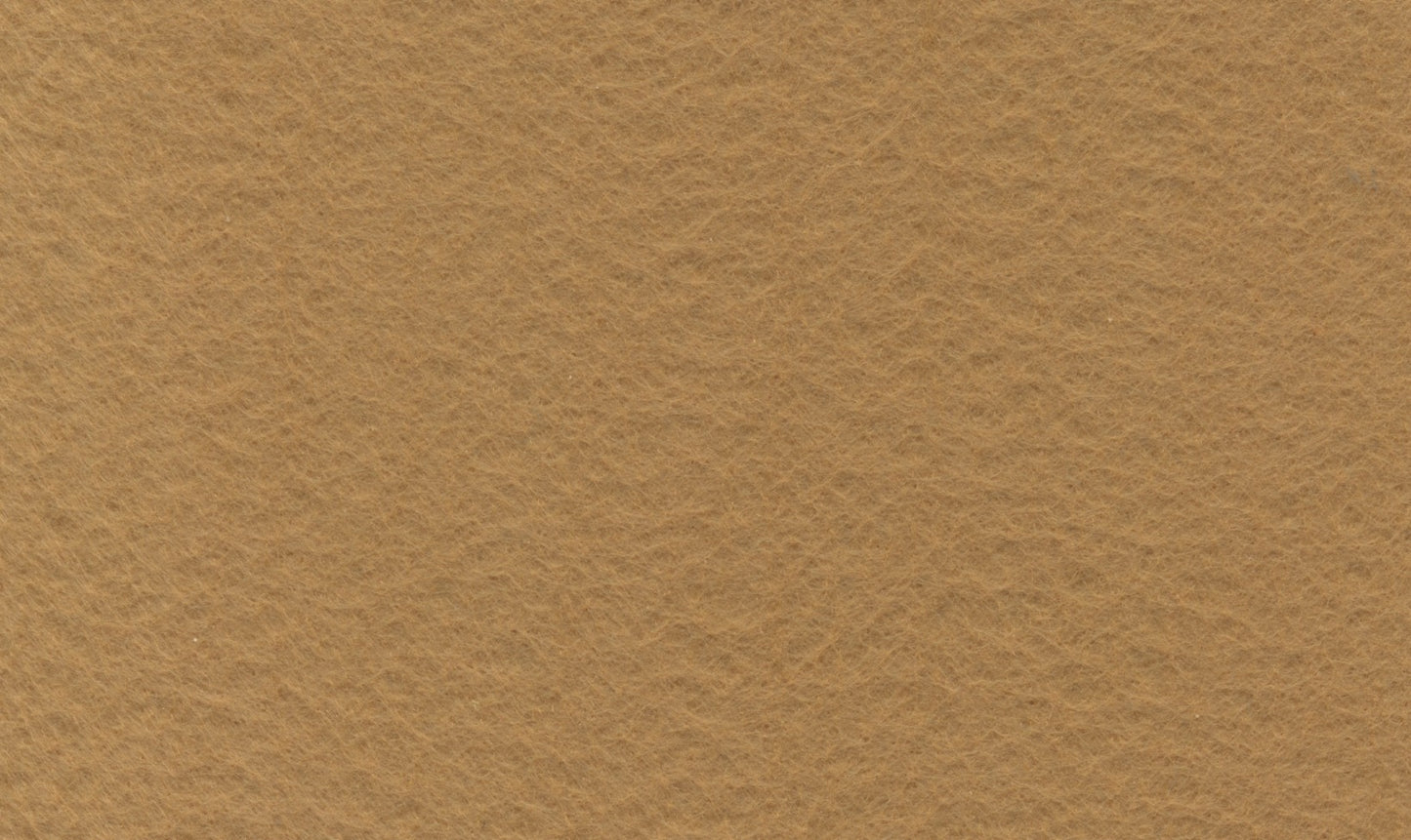 Felt - Rectangle 3 pieces - Tan - 15cm x 10cm