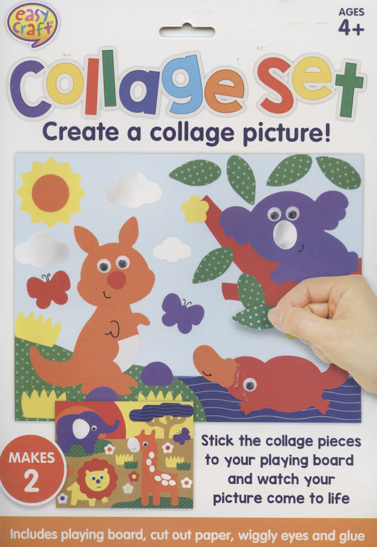 Collage Set - Create a Collage Picture - Makes 2 - Animals