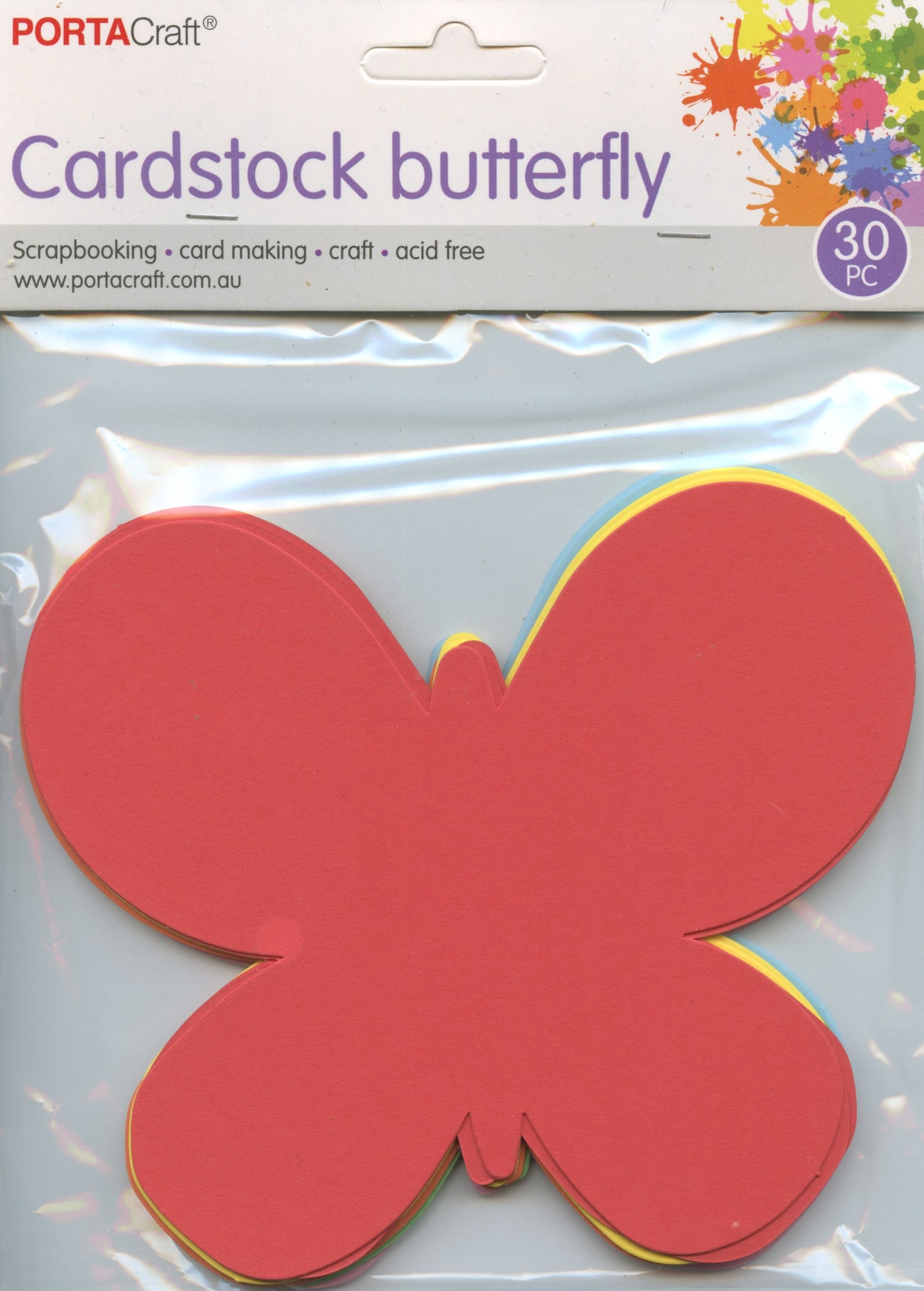 Shaped Cardstock - Butterfly - 30 pack